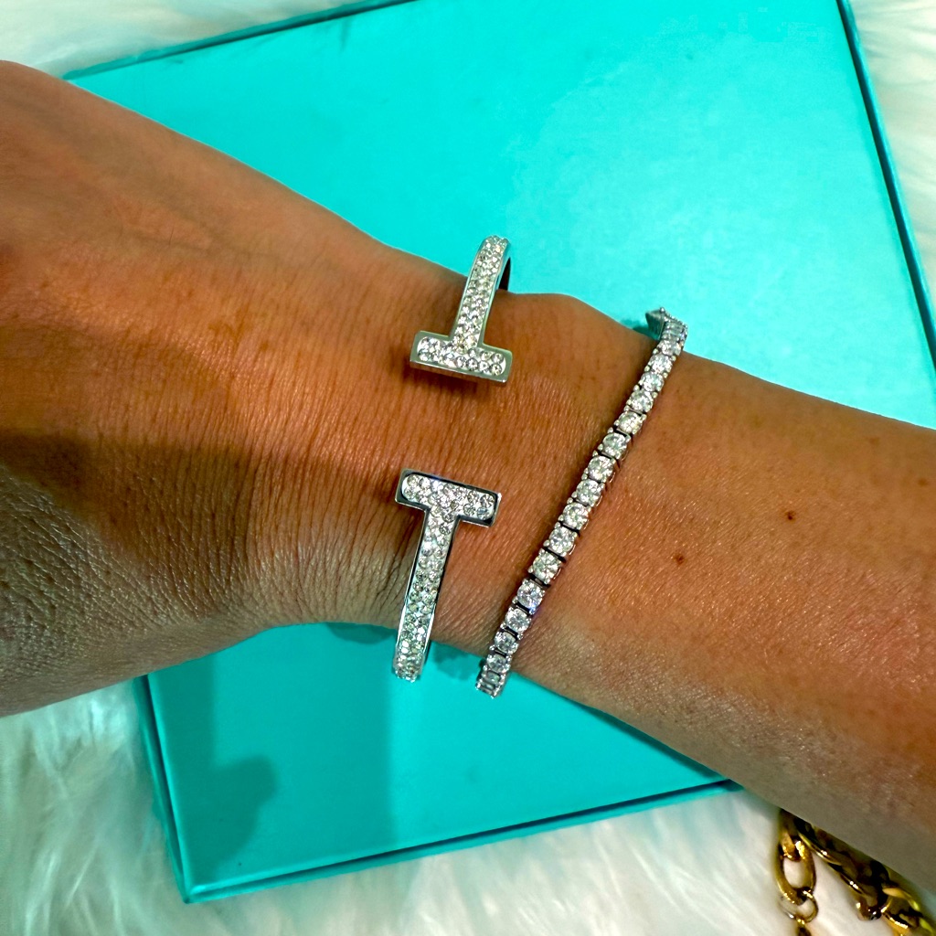 Fashion T Bracelet Sterling Silver